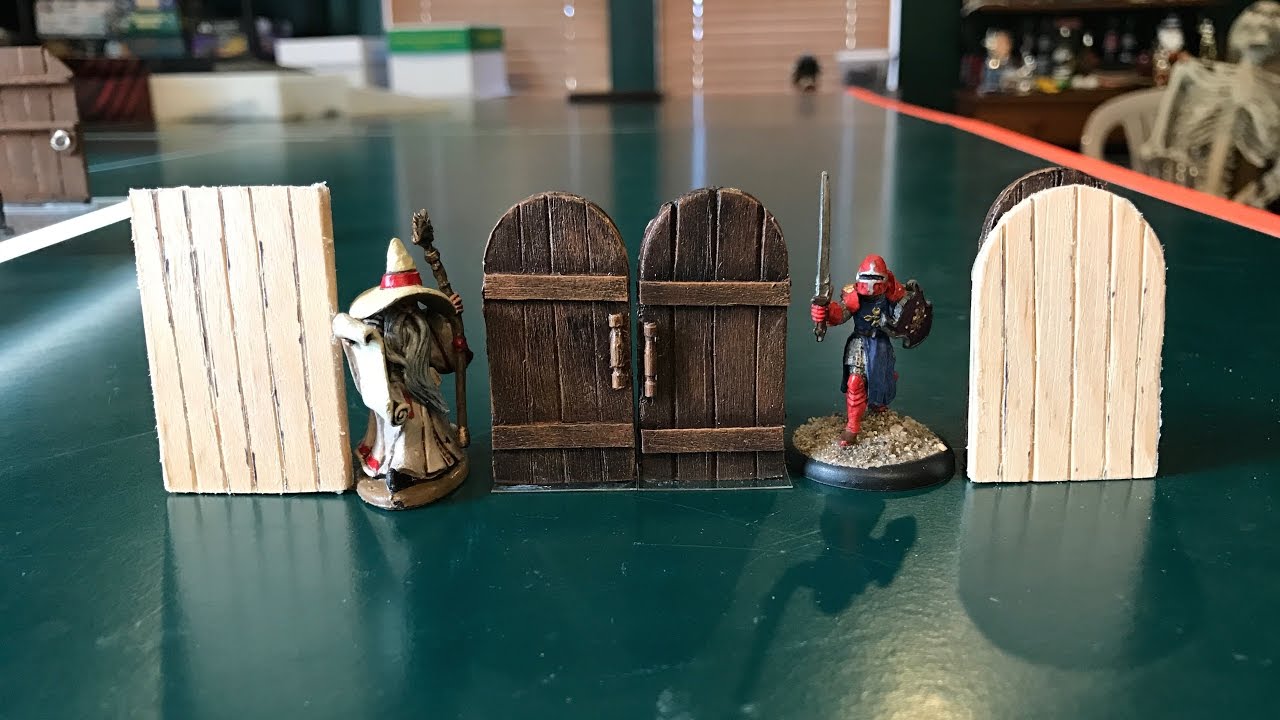 Making D&D Wooden Doors