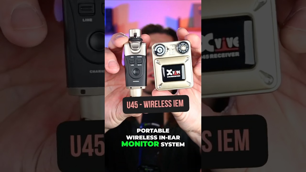 НОВЫЕ БЕСПРОВОДНЫЕ СИСТЕМЫ Xvive на 5,8 ГГц: наушники-вкладыши XLR и гитара/тюнер
