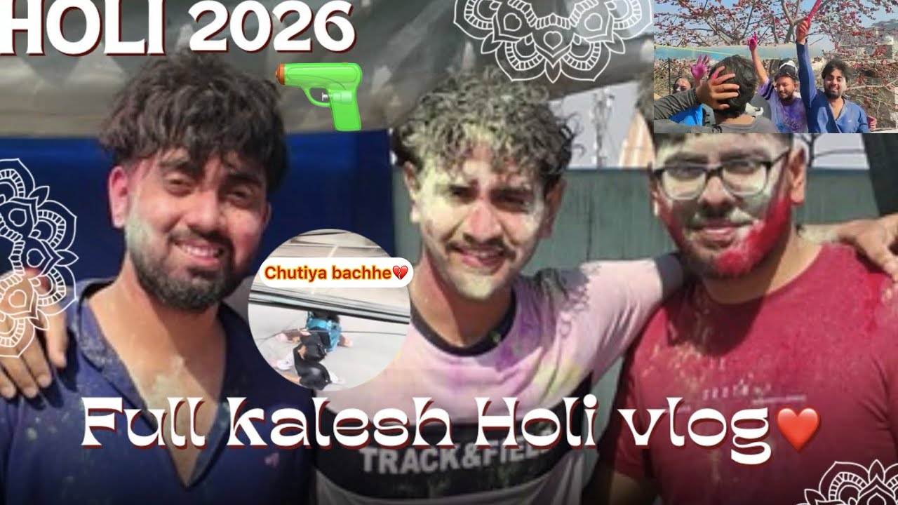 Full kalesh Holi Vlog💀🔫