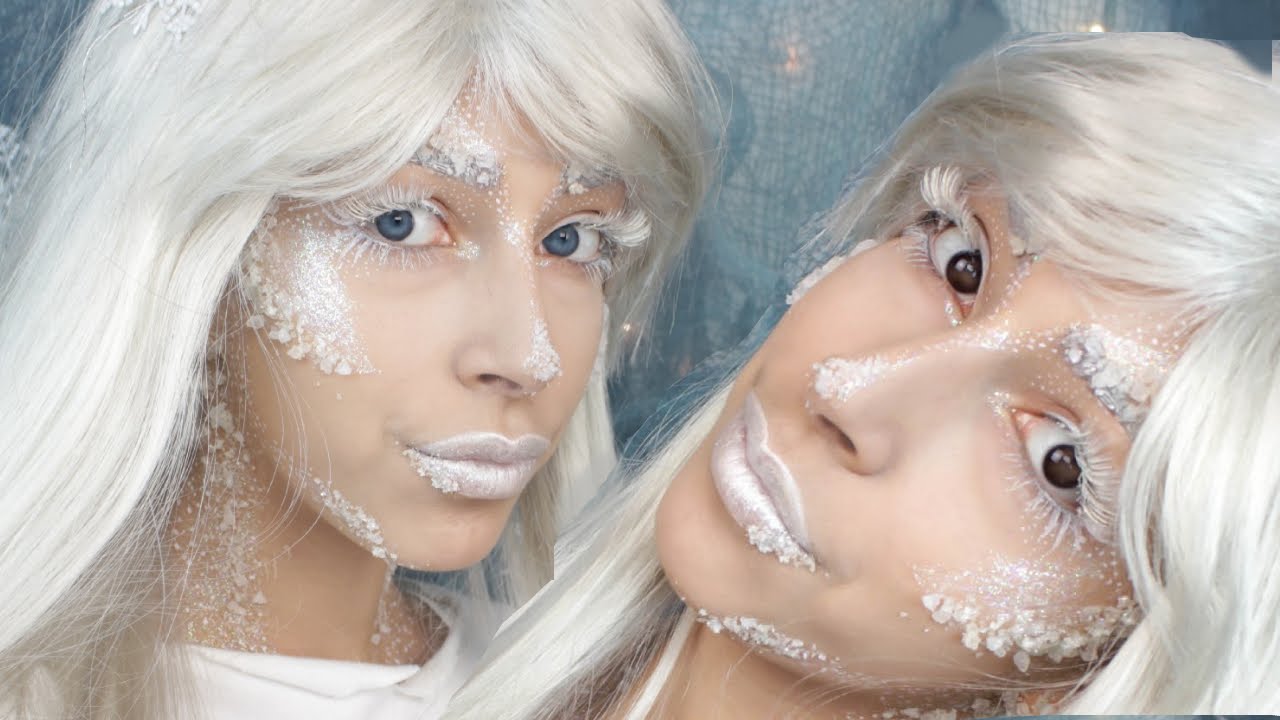 Ice Queen Halloween Makeup Tutorial