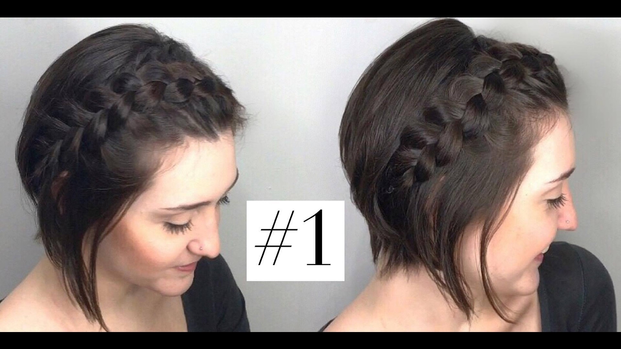 Trança em cabelo curto #1 - Tutorial Vou de Trança