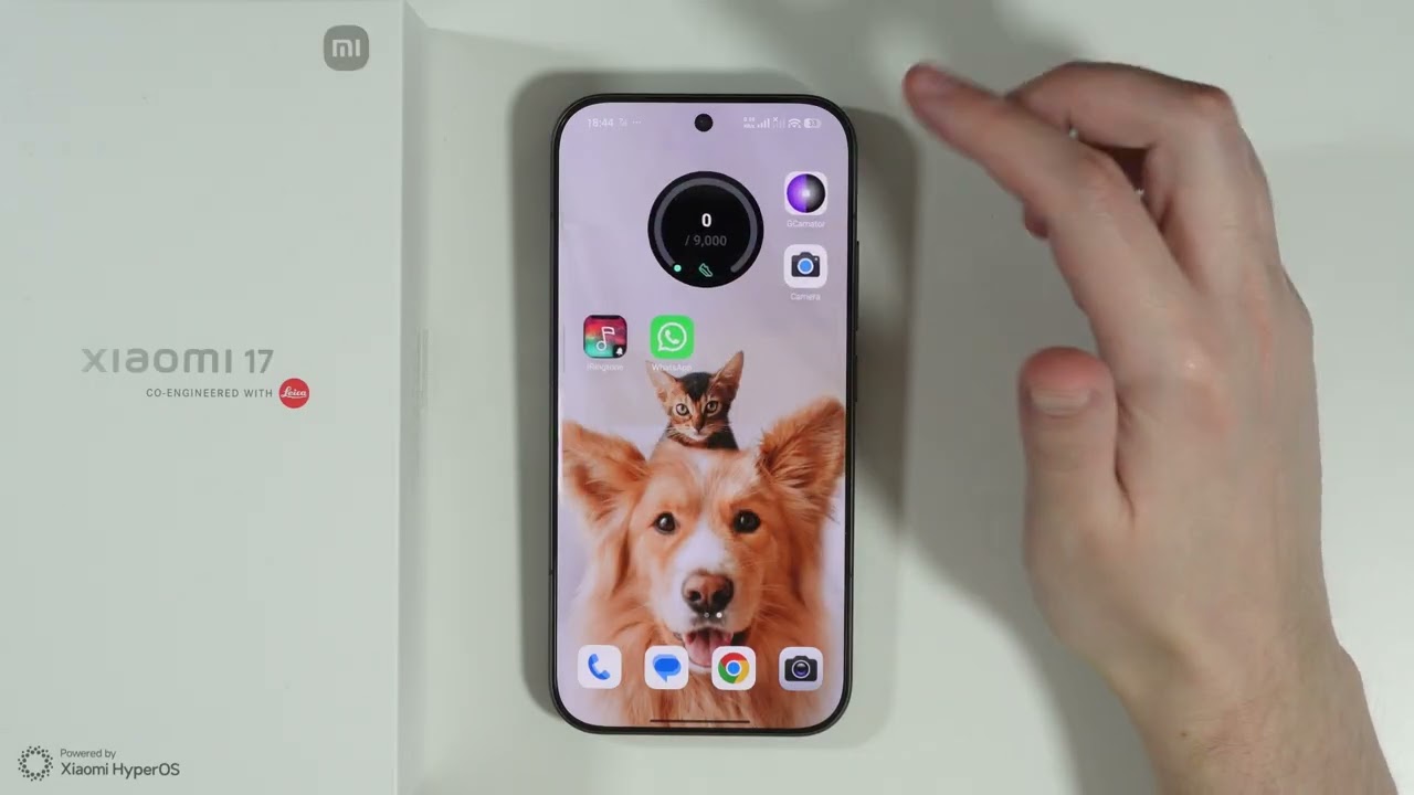 Xiaomi 17: Как настроить главный экран (организация приложений и страниц)