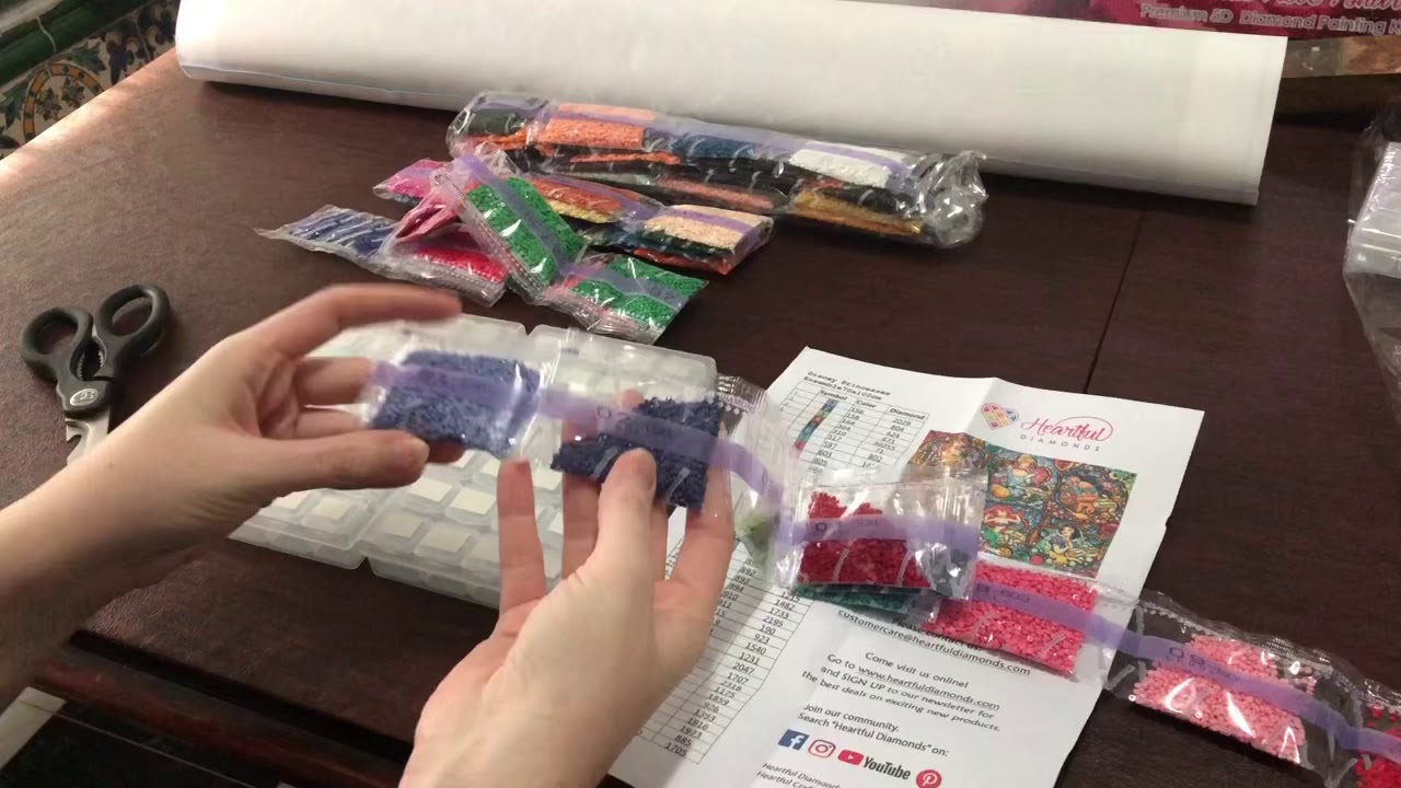 Organizing Drills - Beginning The Heartful Diamonds “Princess Ensemble”