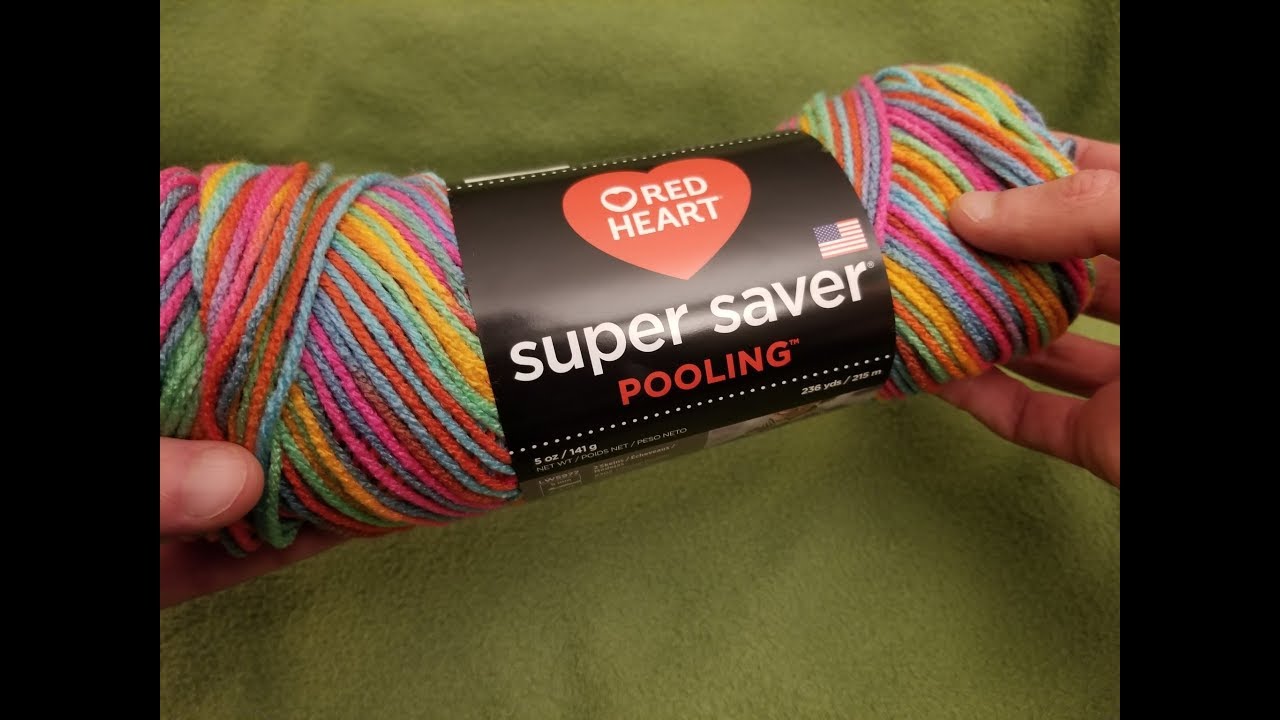 Red Heart Super Saver Pooling Yarn - Product Review!