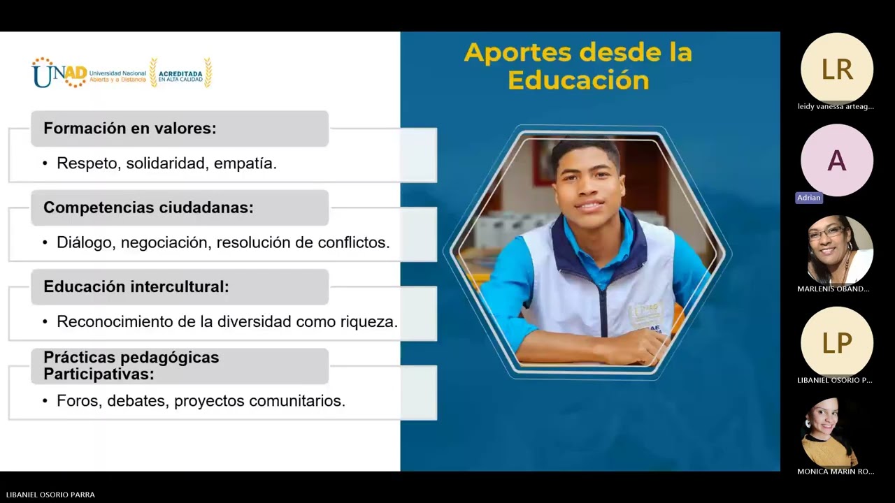 Educación en cultura de paz reflexión y análisis critico.