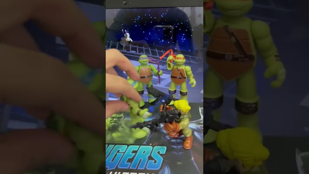 Teenage Mutant Ninja Turtles, TMNT Donatello, Action Figure Collection, TMNT Toys, Nickelodeon TMNT,