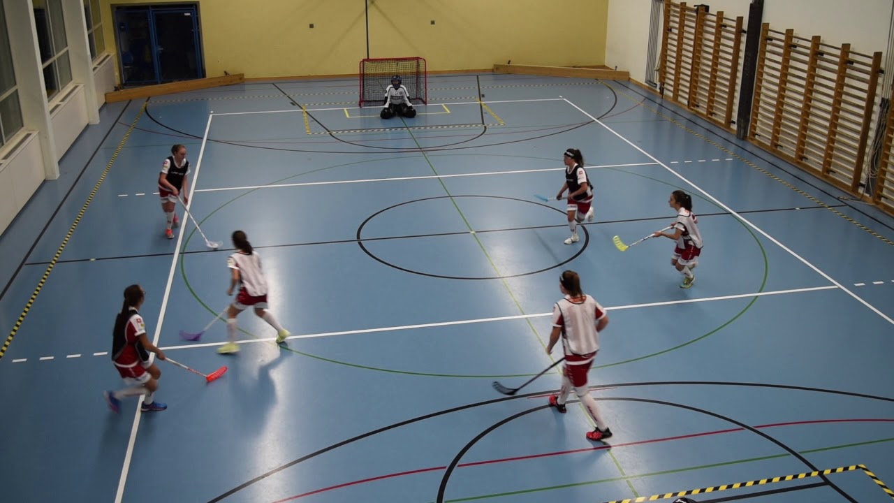 Ein taktischer Lehrfilm im Unihockey