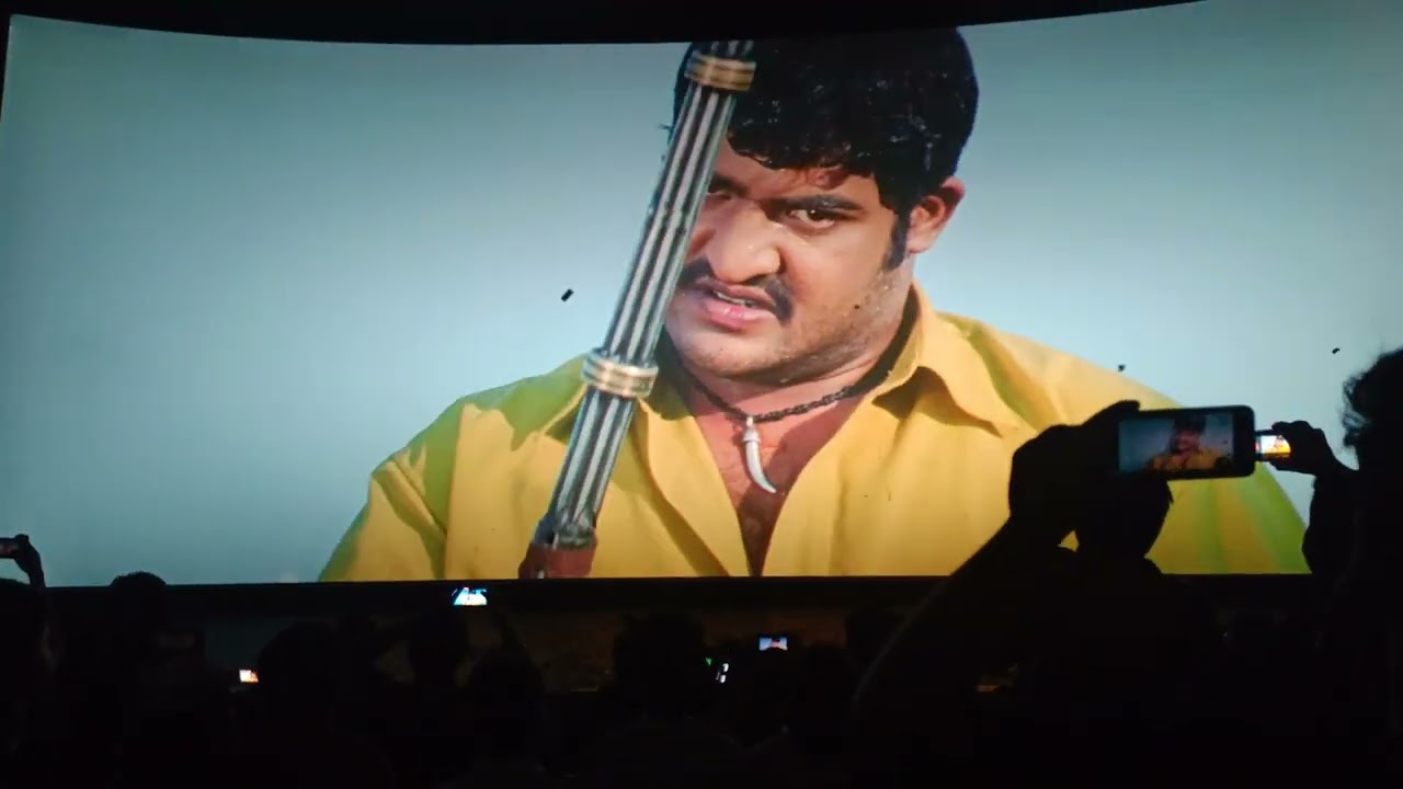 simhadri re release interval scene 🔥 #simhadri #ntr