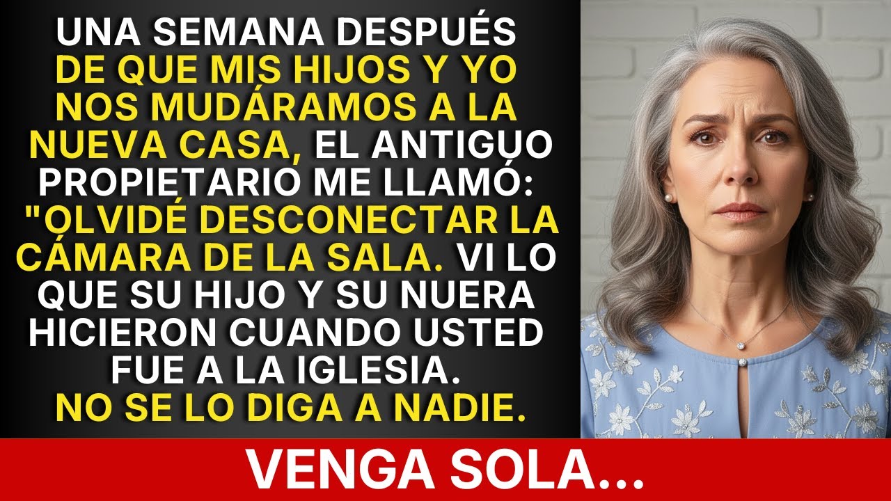 Después De Mudarme, El Antiguo Dueño Llamó Y Dijo: "Olvidé Desconectar Las Cámaras, Usted Tiene Que"