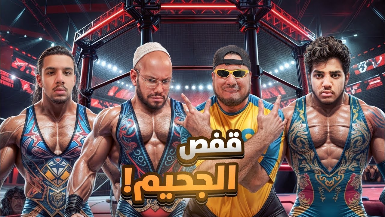 عائلة الطيبين في قفص الجحيم || WWE 2K24