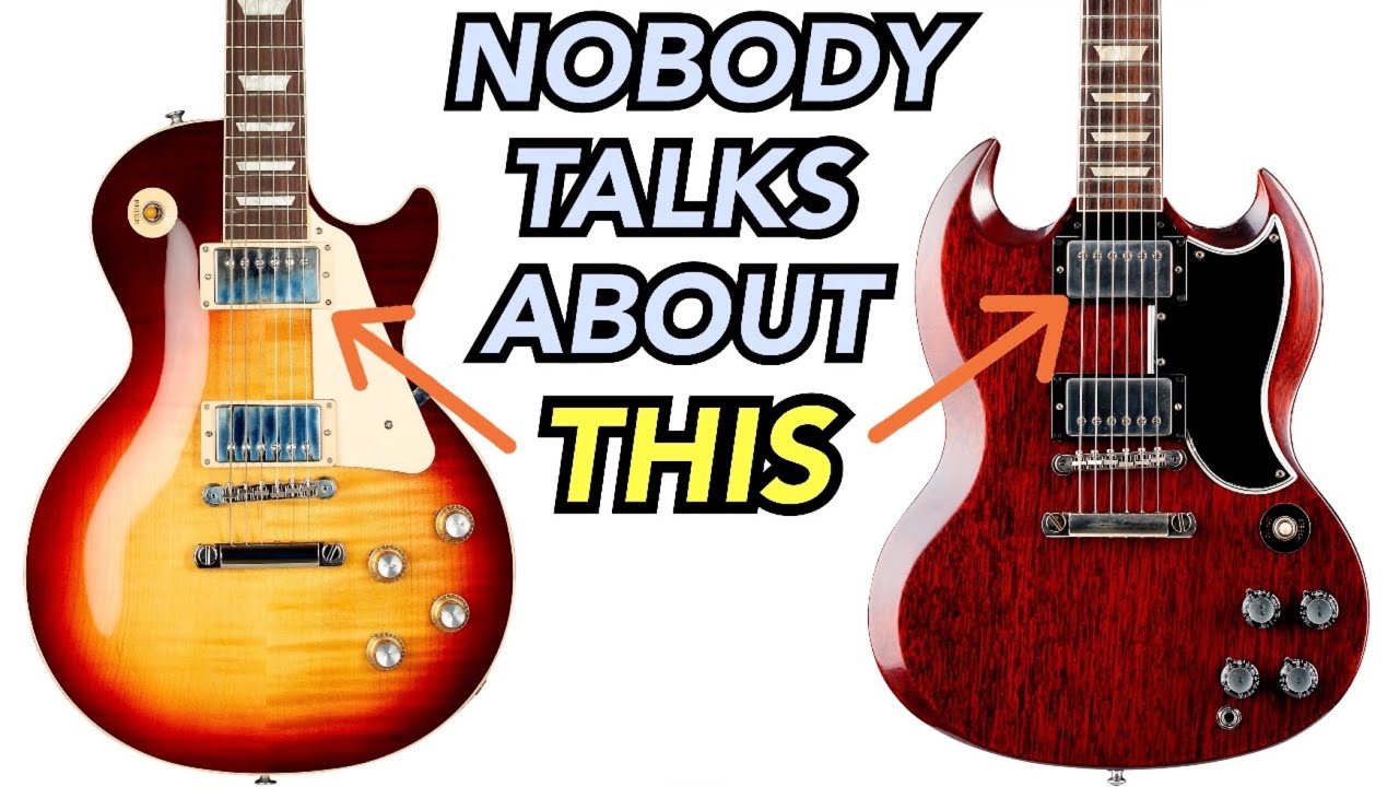 Les Paul против SG: взгляд слайдера
