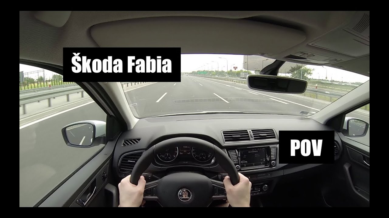 Škoda Fabia 1.2 TSI 90 HP POV Test Drive (City/Autobahn)