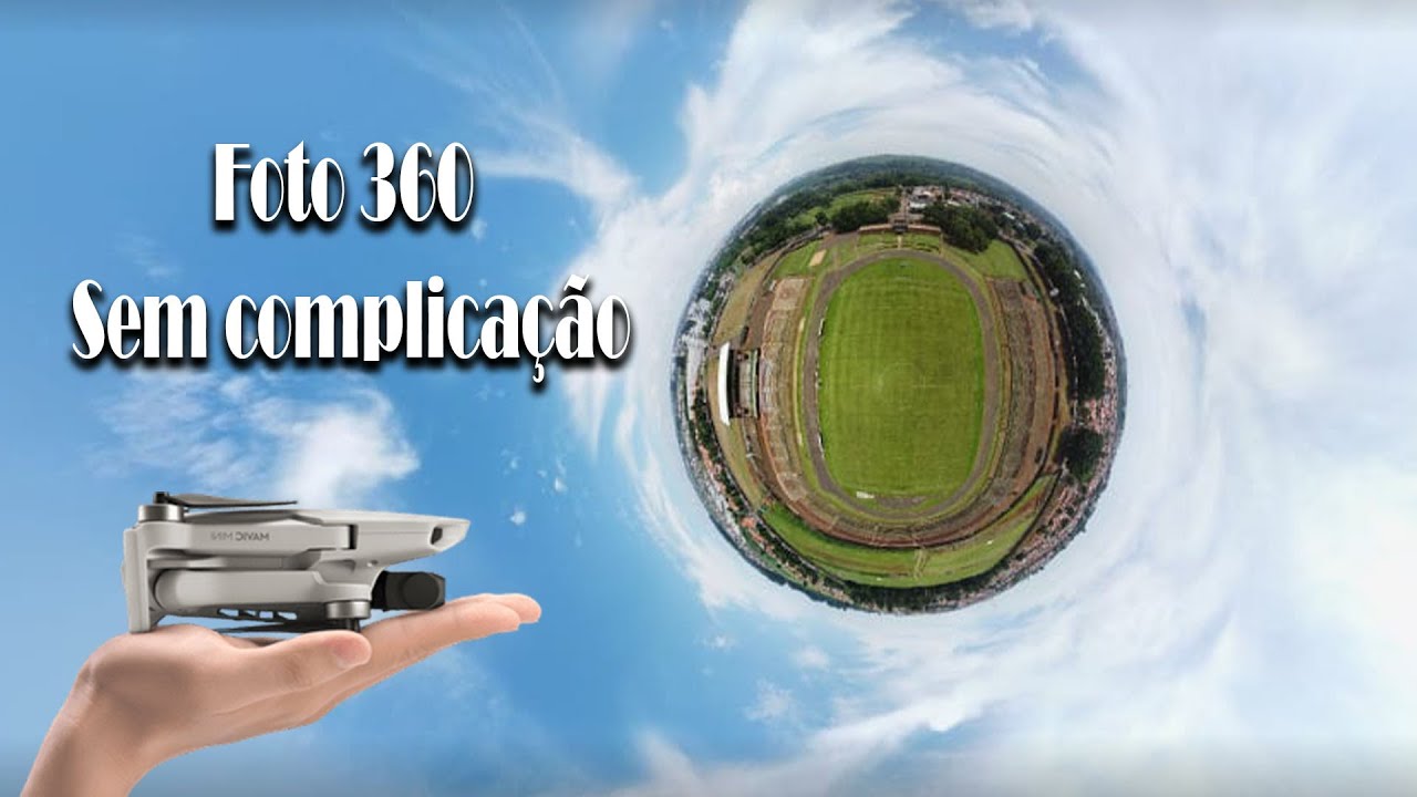 Dji Mini 2 Tutorial Como Fazer Foto 360 com Drone