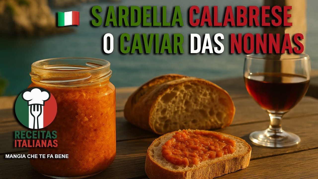 Receita Tradicional da Calábria: Sardella, o Ouro do Mediterrâneo
