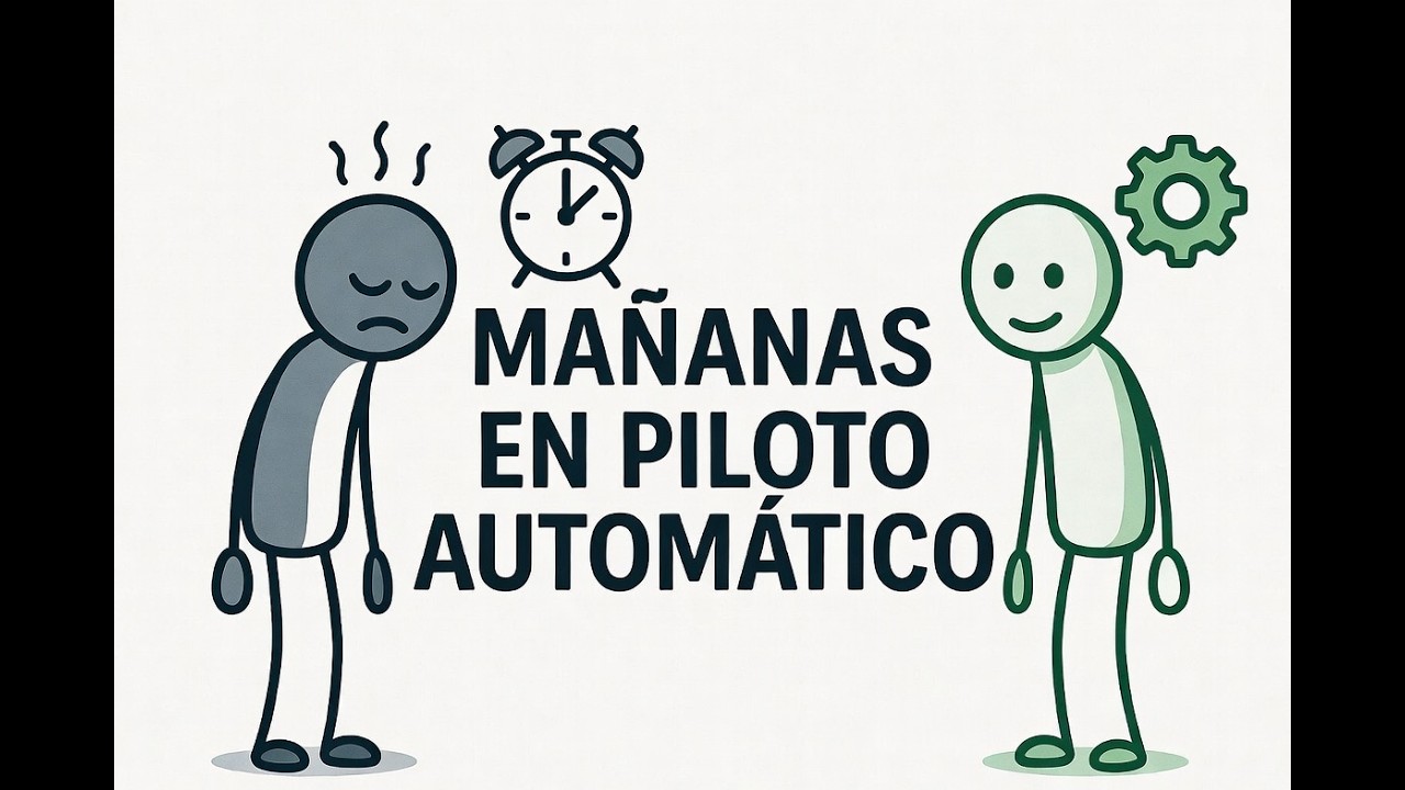 Cómo diseñé una MAÑANA que funciona en PILOTO AUTOMÁTICO