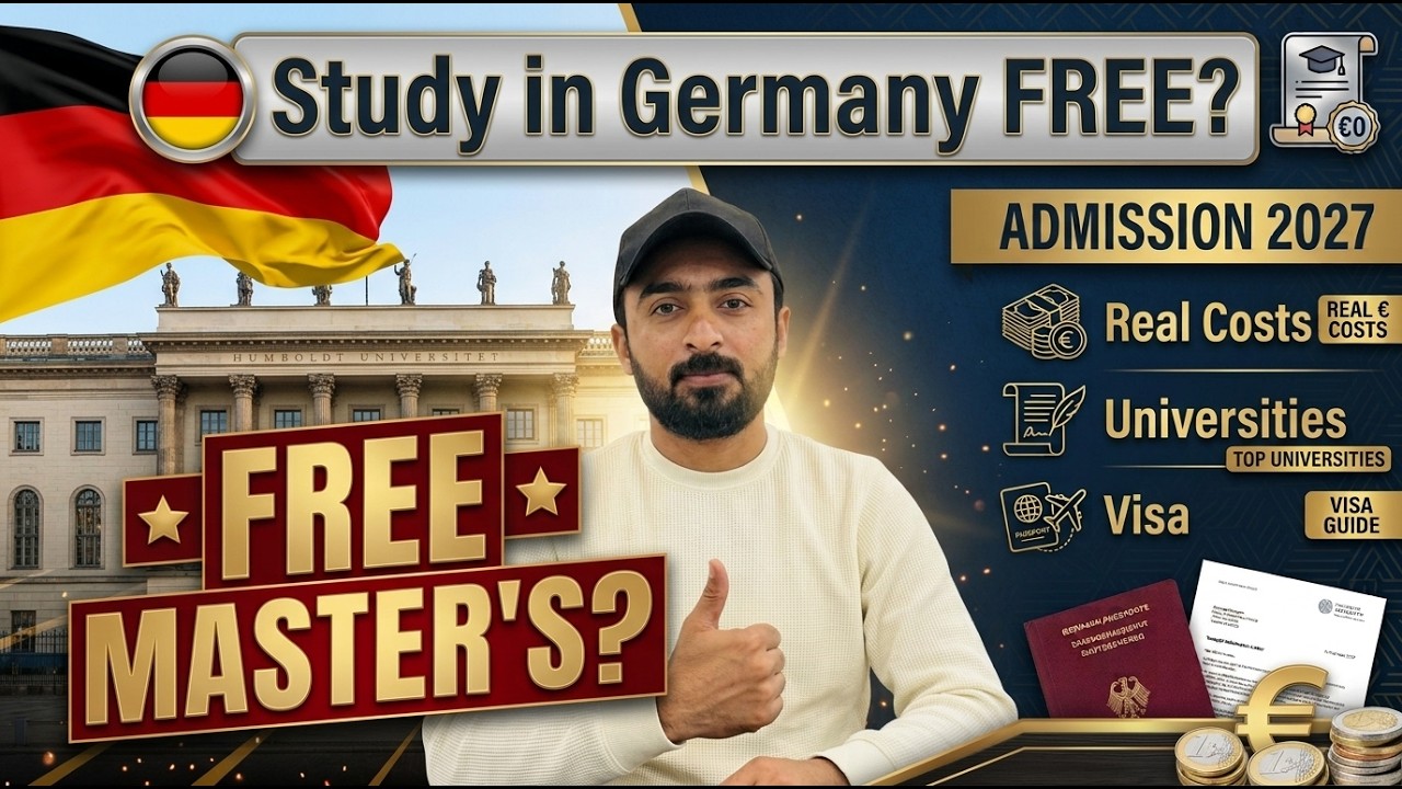 Germany Master's 2027 🇩🇪 | Eligibility, CGPA, IELTS, Costs & University Selection