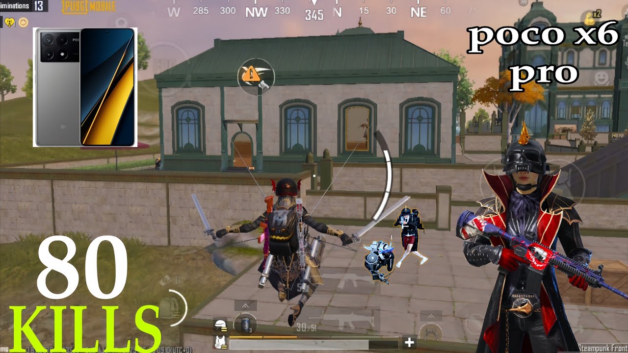 Game play X-suit 🔥 PUBG Mobile POCO X6 pro 😱120 FPS🤯Solo vs SQUAD 🤯