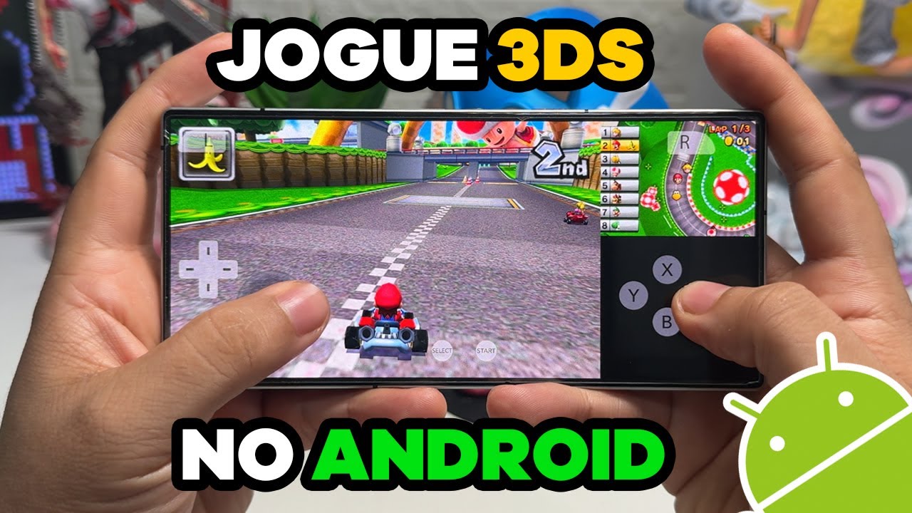 Saiu O MELHOR APP PARA JOGAR 3DS NO ANDROID ATUALIZADO