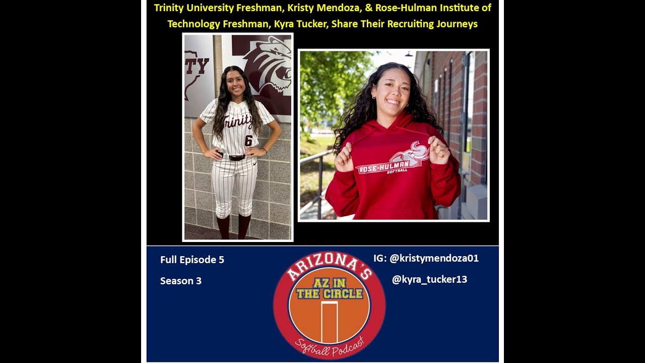 Trinity University's Kristy Mendoza, and Rose-Hulman's Kyra Tucker, Share Their Recruiting Journeys
