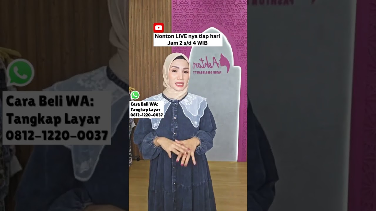 Live Shopping Tanah Abang Promo Diskon Terbaru Gamis Bahan Super Premium #gamismurah #tas