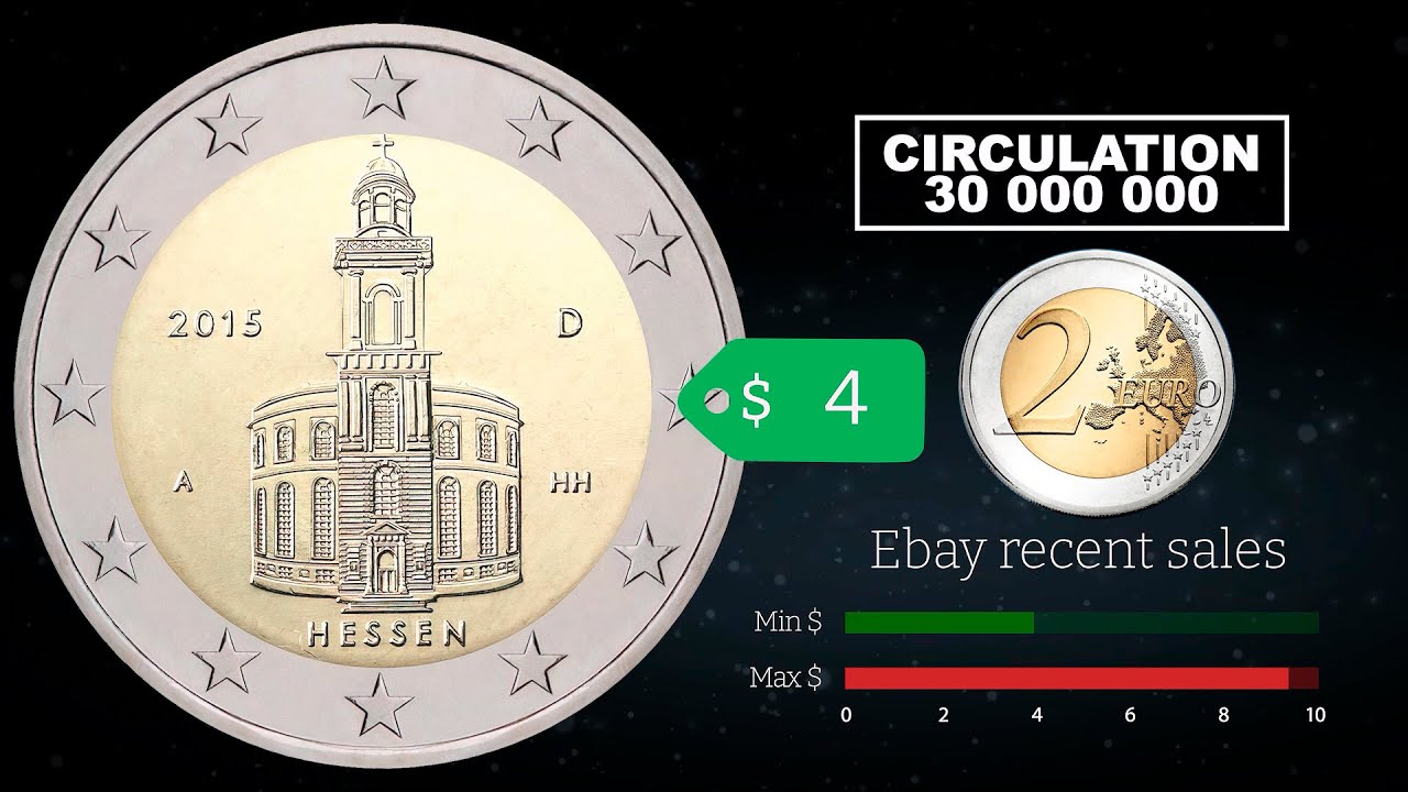 2 Euro 2015 Deutschland (Hessen) - Gedenkm&uuml;nze │ M&uuml;nzwert, Auflage, Rezension
