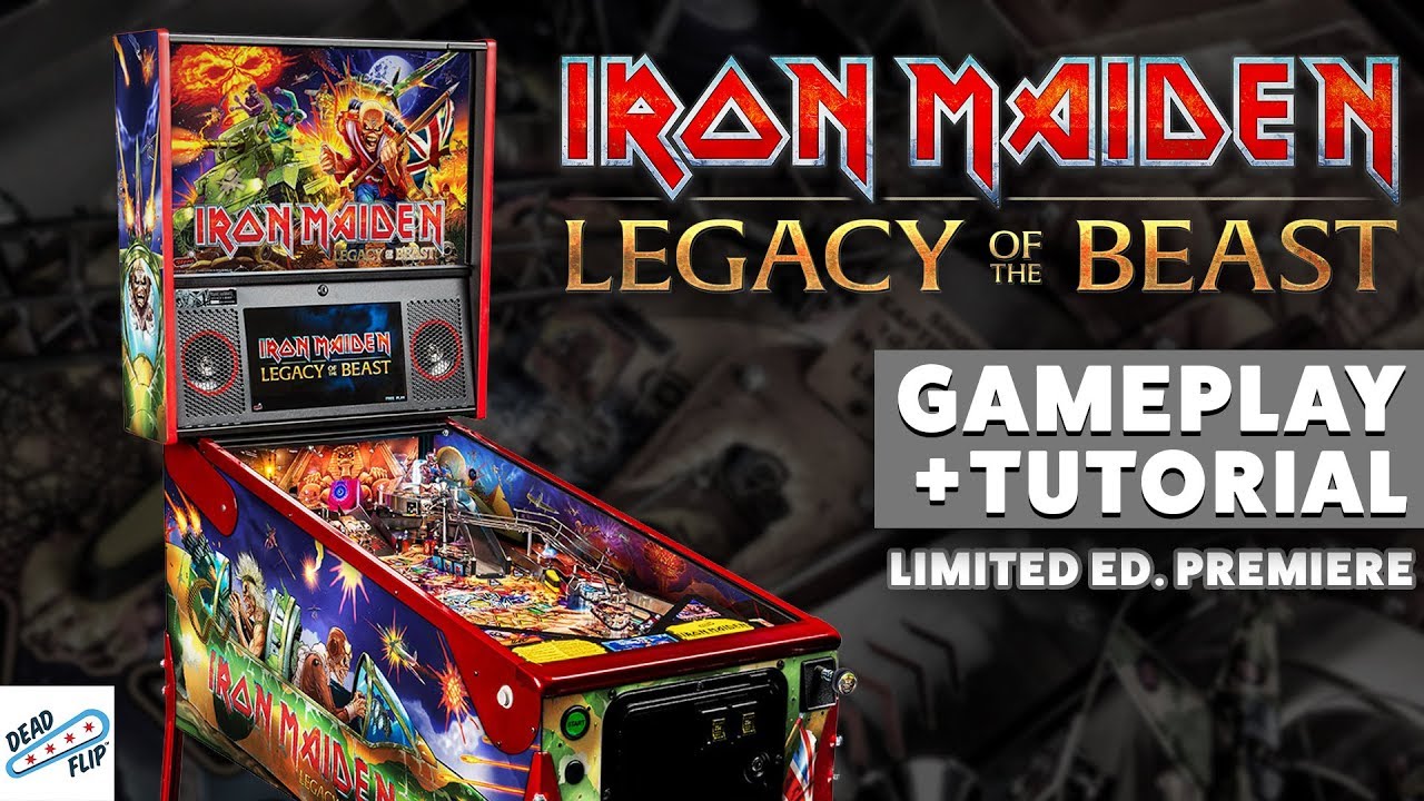Iron Maiden LE Pinball Gameplay Reveal! - Stern Pinball HQ