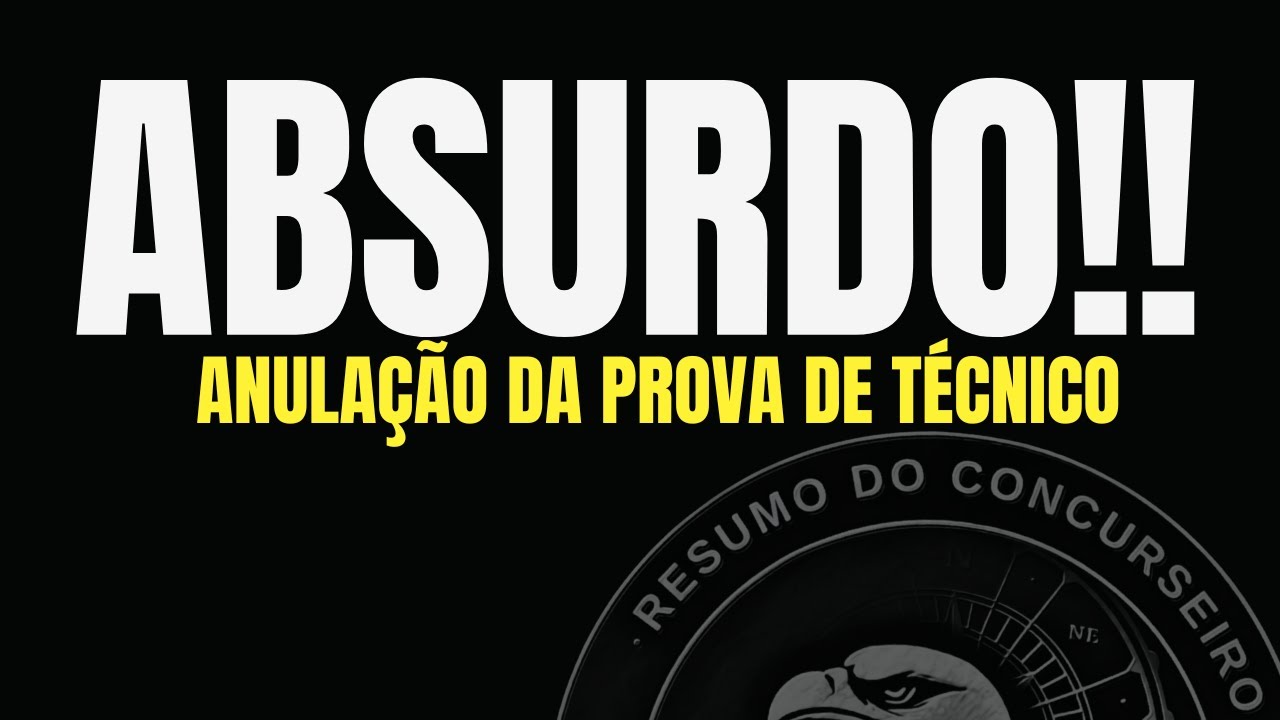 TJPE | PROVA ANULADA