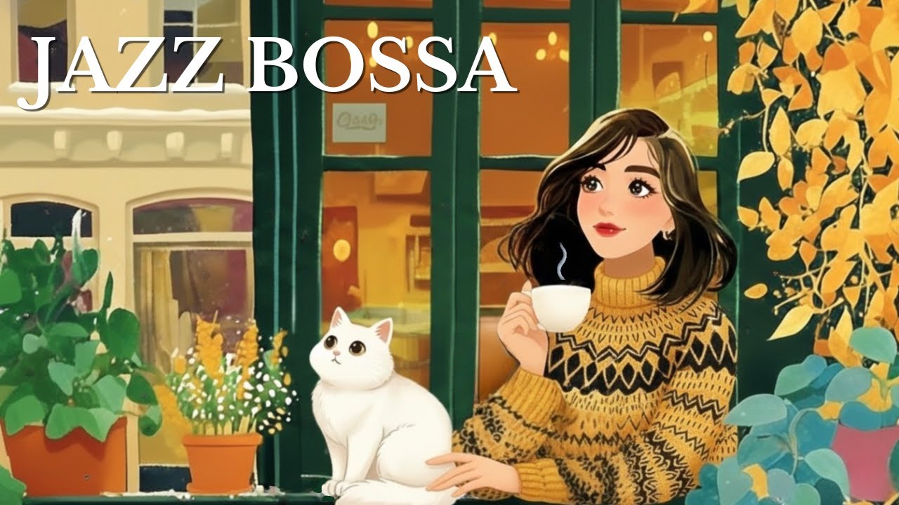 Relaxing Bossa Nova & Smooth Jazz ☕ Cozy Café Music for Work & Study