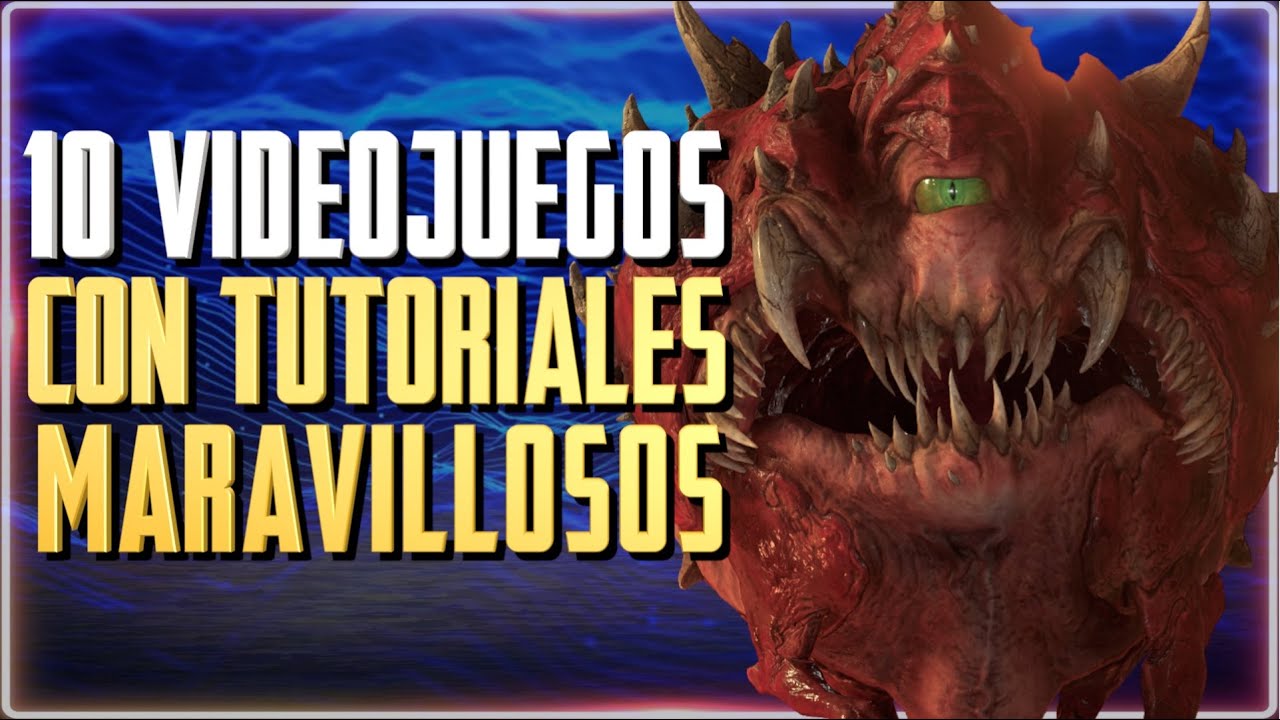 10 TUTORIALES de VIDEOJUEGOS que FUERON MARAVILLOSOS