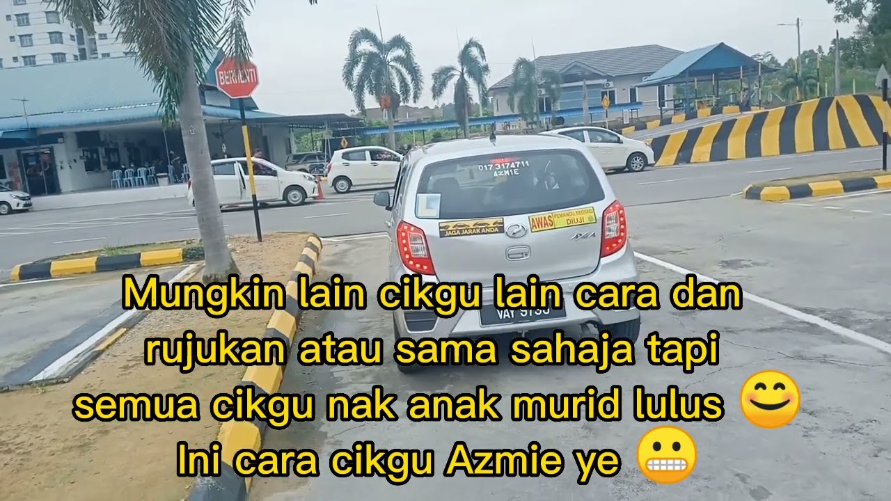 Latihan dalam litar ujian bhg.2 JPJ @Semangat Intrajaya