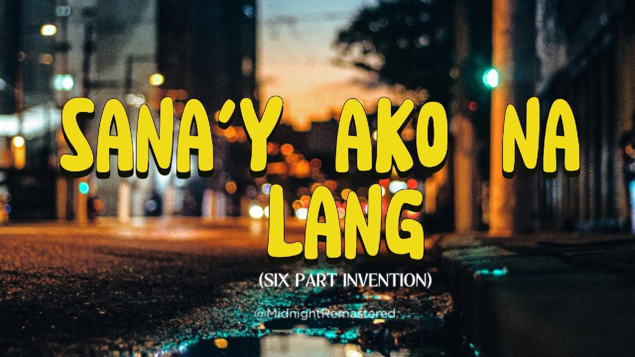 Sana’y Ako Na Lang – Sixth Part Invention | Rock Cover Version 2026