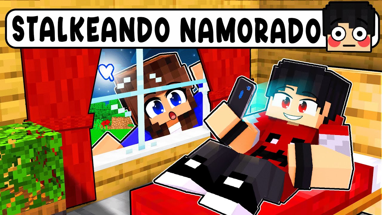 STALKEANDO meu NAMORADO por 24 HORAS no Minecraft ◂Miika▸