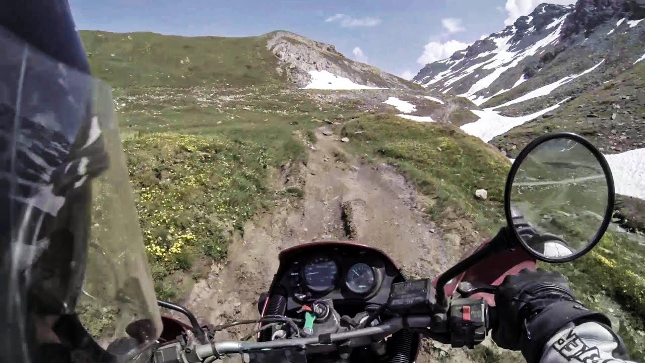 Col de Sommeiller - Stella Alpina 2013 - Motorcycle Video