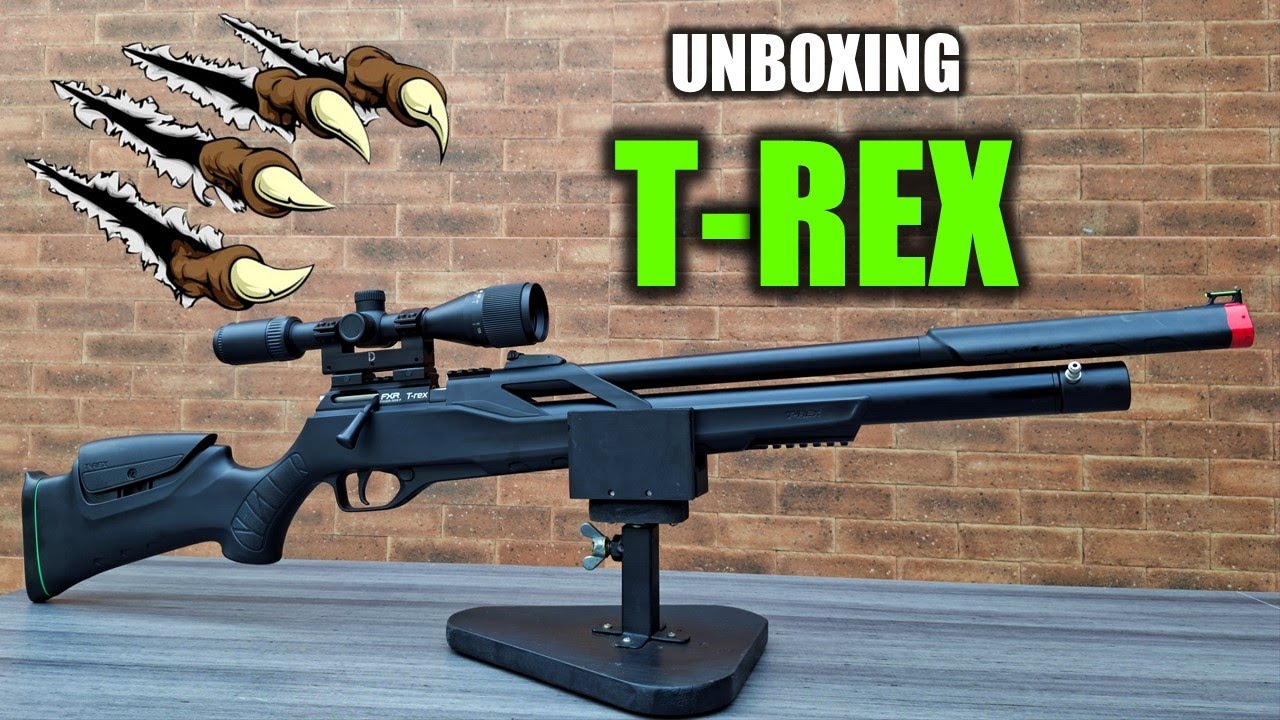 T REX 5.5 MONTECARLO UNBOXING  - CARABINA DE PRESSÃO
