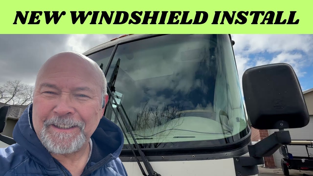 How We Fixed Our Badly Leaking RV Windshield | $2000 Repair Revealed