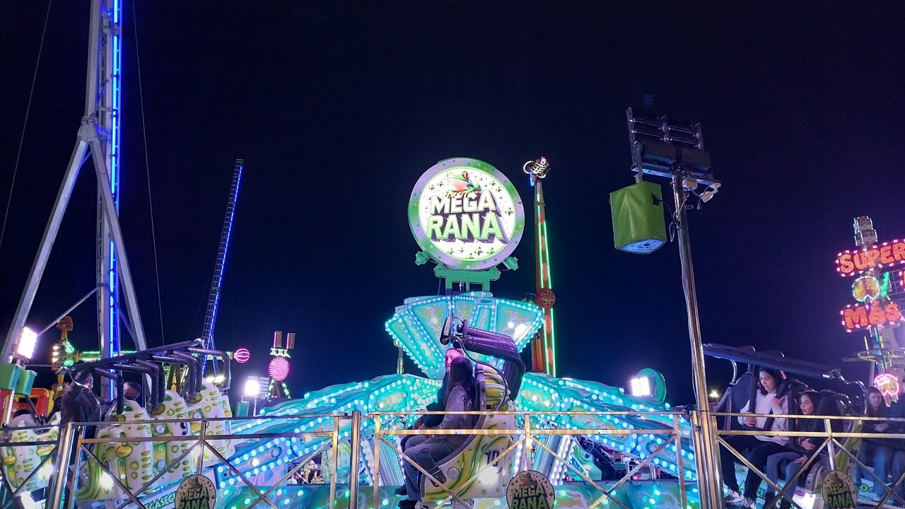 Vlog (40) Atracción Mega Rana De La Feria De Ram De Palma De Mallorca. 