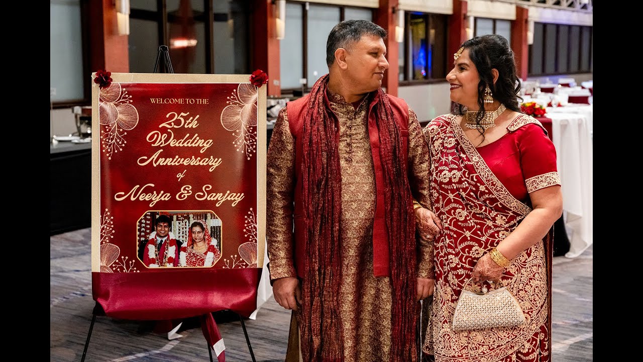 Neerja & Sanjay’s Anniversary Highlight Film | Hilton Bellevue, Bellevue, WA