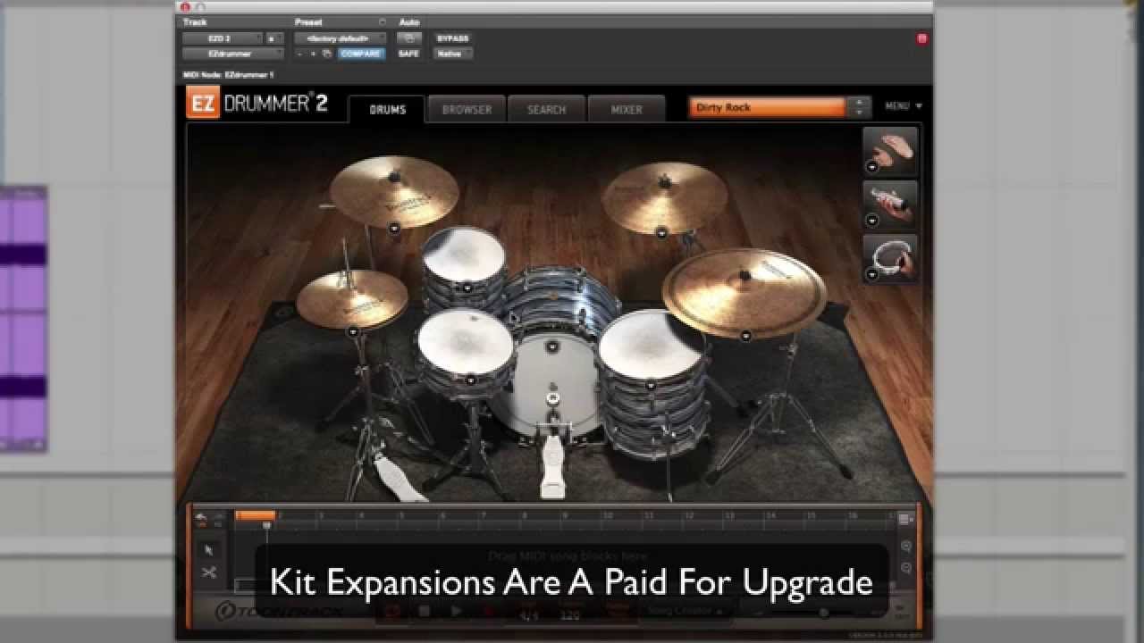 Обзор Toontrack EZdrummer 2