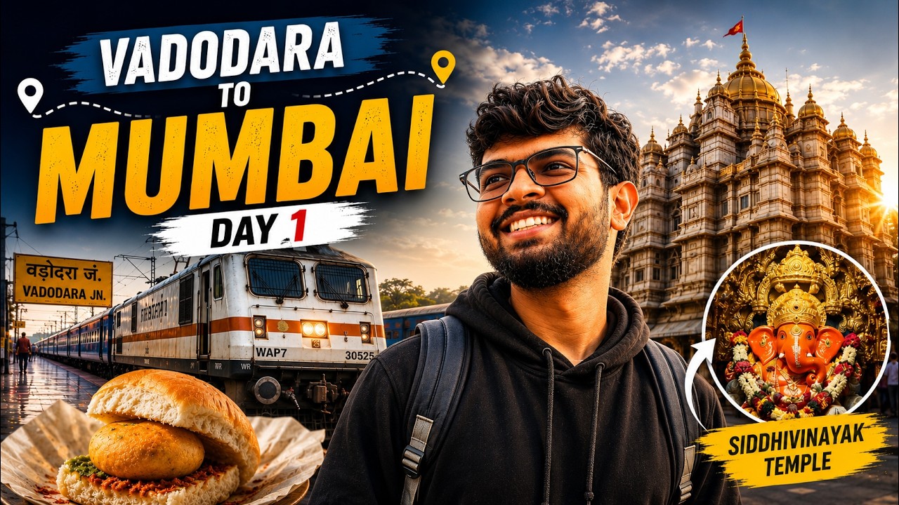Travelling to Mumbai | Mumbai Trip 2025-26 Day-1 #Vlog-1