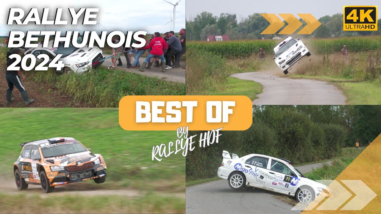Best of Rallye du Bethunois 2024 - Crash and mistakes