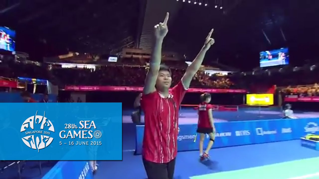 Badminton Mixed Doubles Gold Medal Match | 28th SEA Games Singapore 2015