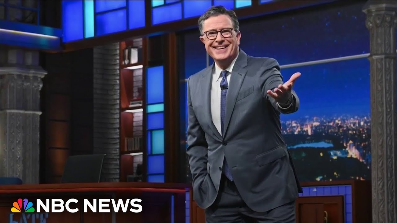 Stephen Colbert says CBS didn't air interview with Texas Democrat out of fear of FCC