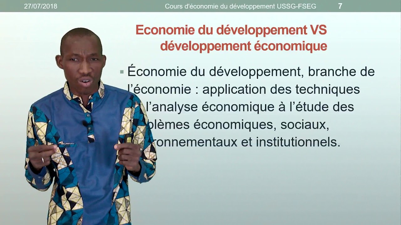 economie developpement