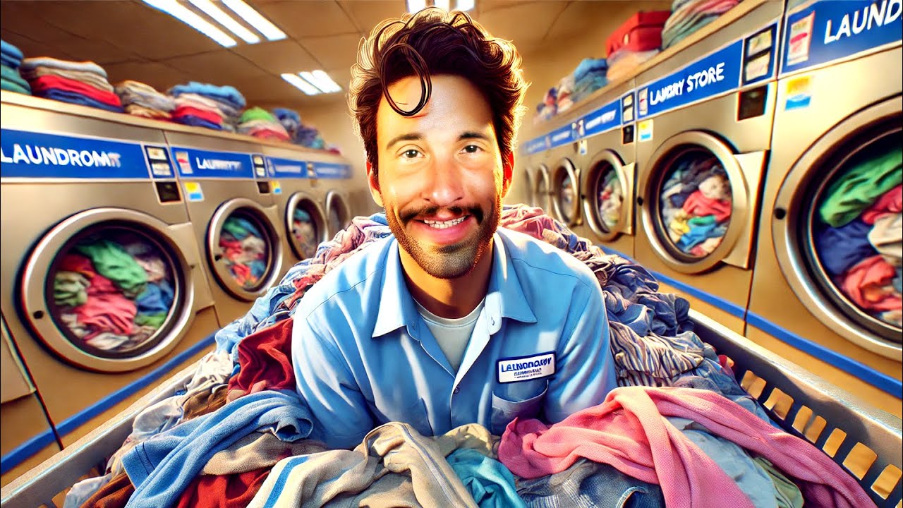 JAK ZOSTAĆ NAJLEPSZYM PRACZEM? | LAUNDRY STORE SIMULATOR #simulatorgames