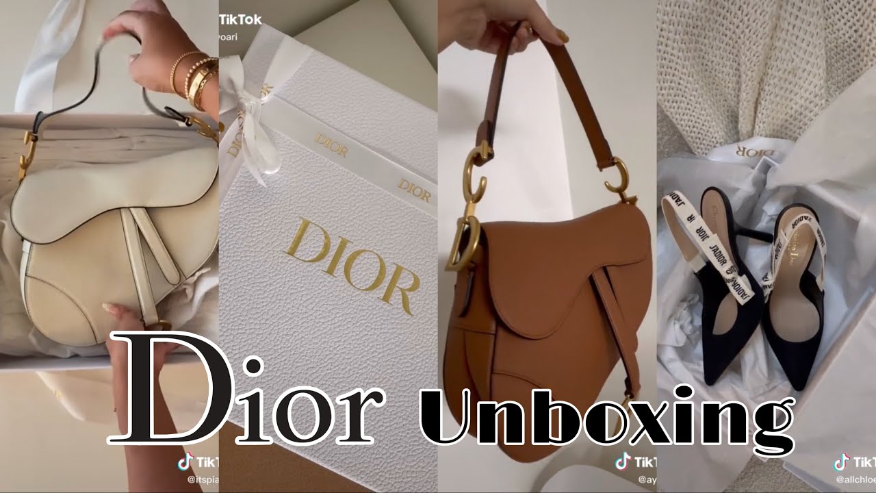 Dior luxury unboxing | VM - Tiktok