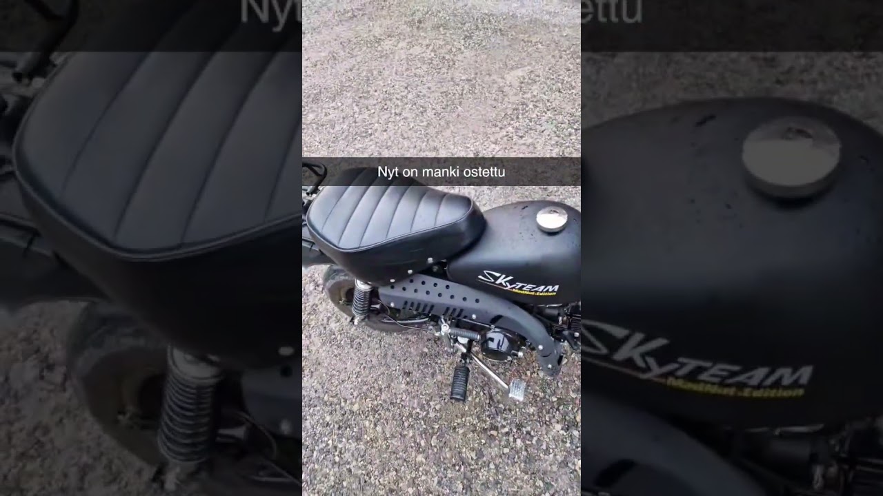 manki ostettu haluatteko esittely videon #skyteam #manki #50cc #fyp #foryou