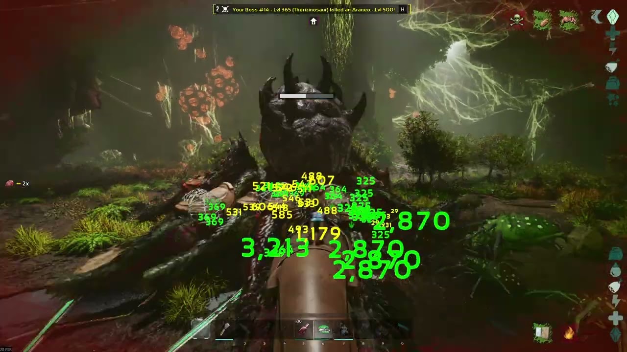 (Solo) Alpha Broodmother Boss Fight - ARK: Survival Ascended