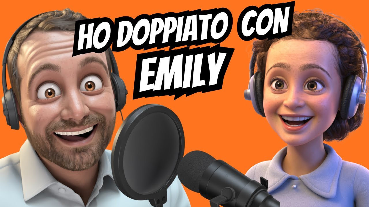Ho DOPPIATO un cartone con EMILY 😍
