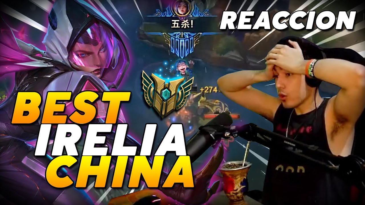 😲 ROJAN REACCIONA A LA MEJOR IRELIA CHINA ⚔️