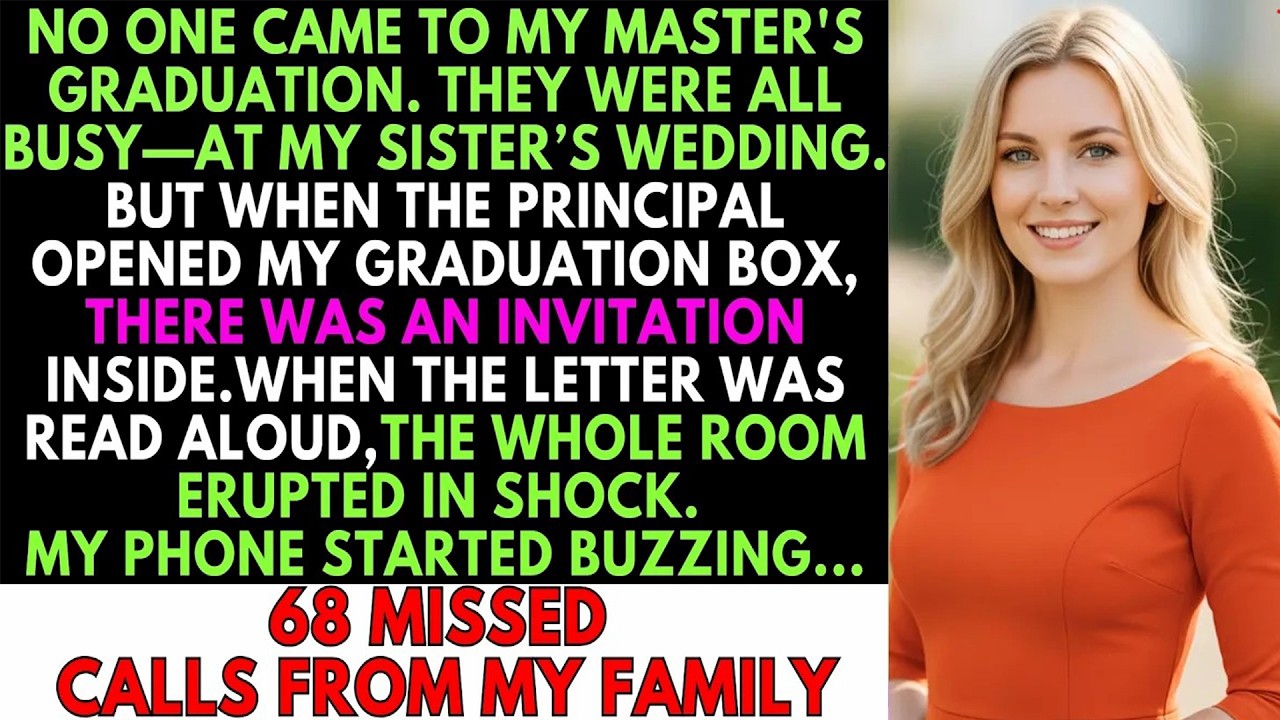 My Family Skipped My Graduation for a Wedding, Then a Harvard Offer Changed Everything